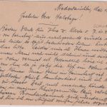 Brit. Zone - 6 Pfg. Behelfsganzsache Waldniel 29.11.45/17.1.46 n. Flamersheim
