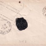 Preussen - 2 Sgr. Adler Ganzsachenumschlag Ra2 Wetzlar n. Würzburg 186(?)