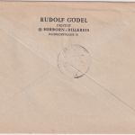 Bizone - 80 Pfg. Bauten Einschreibebrief Herborn (Dillkr) - Frankfurt a/M 1952