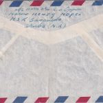 Niederl. Antillen - 25 C. Freimarken Luftpostbrief Aruba - Valkenburg 1962