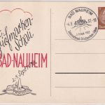 DR - Bad Nauheim Int. Briefmarkenschau 1937 Privatganzsache + SST