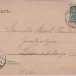 Hessen - Homburg i. Taunus Hardert's Mühle Mehrbild-Farblitho gelaufen 1903