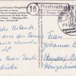 BRD - (16) Finsternthal ü. Usingen (Taunus) Landpost-Ra2 Ansichtskarte 1957