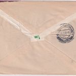 Bizone - 80 Pfg. Bauten Einschreibebrief Neuhof (Kr. Fulda) - Frankfurt a/M 1950