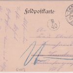 DR - Tann (Rhöngebirge) 1914 Feldpostkarte n. Bamberg - Nachporto