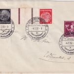 DR - Gersfeld Fliegerlager Wasserkuppe Int. Segelflug-Wettbewerb SST Brief 1937