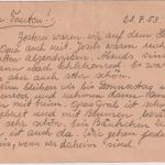 BRD - (16) Schletzenrod ü. Hünfeld Landpost-Ra2 10 Pfg. Ganzsache 1953