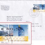 BRD - 0,55€ ATM Fehlverwendung Brief Bad König - Berlin 2008
