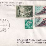 Indien - Swissair Firstflight Bombay - Wien 1975