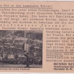 DR - Hersfeld 1929 3 Pfg. AFS Schilde Thermon illustr. Firmendrucksache