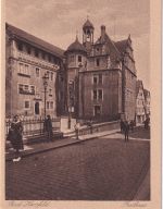 Hessen - Bad Hersfeld 7 sw-AK Kriegsschule,Hospital etc. ca. 1935 ungelaufen