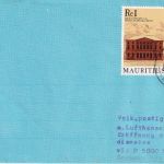 Mauritius - 2 P. Ganzsache/Aerogramme + Zusatz Port Louis - Köln 1992