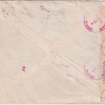 Niederlande - 12 1/2 C, Wilhelmina Zensurbrief Amsterdam - Benshausen 1940