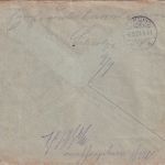 DR - 4x20+10 Pfg. Germania Einschreibebrief Cuxhaven - Hamburg 1920 Irrläufer
