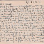 DR - Rockensüß Bebra Land Landpost-Ra2 Karte n. Sterkrade 1930