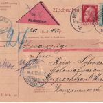 Bayern - 5+10 Pfg. Luitpold nachnahmekarte Weissenburg - Rupprechtsau 1912