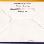 BRD - 70 Pfg. Jugend/Greifvögel LH-Erstflug Frankfurt a/M - Bogota 1973