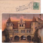 DR - 5 Pfg. Germania Karte Konstanz - Straßburg 1915 Zensur Konstanz XIV. AK