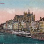 DR - Metz 1917 Feldpostkarte (AK Ludwigstaden) n. Lübeck - Zensur-L2 Üst. Metz