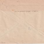 DR - 8 Pfg. AH Ortsbrief (Notkuvert) (14) Greifswald 9.3.45