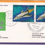 Paraguay - 2x10 Gs. Spaceshuttle LH-Erstflug Asuncion - Dakar 1975