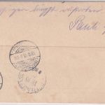 DR - Langensebold 1910 Nachnahmebrief/Frei d. Ablösung n. Hüttengesäss/retour