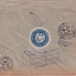 DR - 20 Pfg. Germania Brief n. FRANKREICH Hanau - Bordeaux 1906 Retour