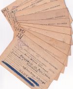 All.Bes. - Seligenstadt 24.12.46/8.8.48 - 11 Kriegsgefangenenkarte a. RUSSLAND