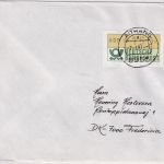 BRD - 150 Pfg. ATM Einzelfrankatur Brief/FDC 21-50g n. DÄNEMARK Aitrang 2.1.81