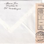 BRD - 2x180 Pfg. ATM Mehrfachfrankatur Wertbrief (500)/FDC Unterthingau 2.1.81