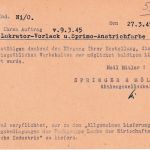 DR - 5 Pfg. AH Firmen-Ortskarte (10) Leipzig W35 - 27.3.45 - Endphase!
