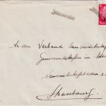 Dt. Bes. Elsass - Ittersweiler L1 o.Dat. Brief 12 Pfg. Hindenburg/Überdruck