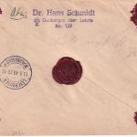 All.Bes. - 84 Pfg. Arbeiter u.a. Wertbrief/100 RM Burgdorf - Leverkusen 1948