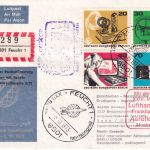 BRD - Raketenpost HOG Lupo-R-Brief Feucht - Baku/XII. Raumfahrtkongress 1973