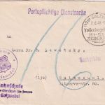 All.Bes. - (19b) Salzwedel 1948 Volksbegehren Handwerbestpl. Ortsbrief Nachporto