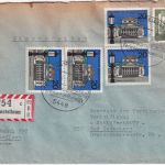 BRD - Kastellaun Einschreibebrief n. Bad Godesberg 1964 Abs. Fernmelder