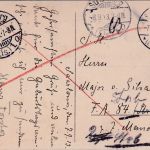 Saarland - Saarlouis Kaiser Wilhelmstraße sw-AK gelaufen 1913