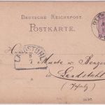 DR - Ottweiler 8/7 80 K2 5 Pfg. Ganzsache n. Landstuhl (HKS)