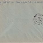 Bizone - Ulmbach ü. Schlüchtern Poststelle I Einschreibebrief n. Jülich 1950