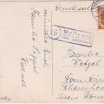 BRD - (16) Wallroth ü. Schlüchtern Landpost-Ra2 Drucksache n. Dürkheim 1953