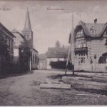 NRW - Gemünd (Eifel) Bahnhofstraße sw-AK gelaufen 1912