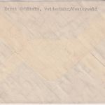BRD - (22b) Weidenhahn ü. Selters Landpost-L2 Brief n. Gotha 1957