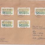 BRD - 300 Pfg. ATM Wertbrief/500 DM bis 100g Marktoberdorf - Gifhorn 1982