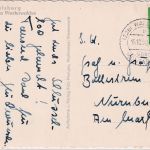 BRD - (22b) Wallmerod ü. Montabaur Poststelle I Karte n. Nürnberg 1959