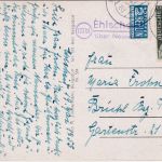 BRD - (22b) Ehlscheid ü. Neuwied Landpoststelle-L2 Karte n. Brühl 1955