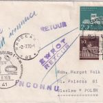 BRD /Postkrieg - 10+20 Pfg. Brandenburger Tor u.a. Luftpostbrief n. POLEN 1970
