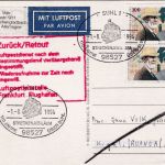 BRD /Postsperre - 2x100 Pfg Hagenbeck Luftpostkarte n. RUANDA - Bürgerkrieg 1994