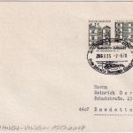 BRD - Bruchhausen Vilsen Asendorf Zug 035 Hist. Bahnpost Brief n. Emsdetten 1970