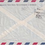 BRD - 6x7 Pfg. Nürnberger Bote u.a. Luftpostbrief n. CHILE Linz - Santiago 1961