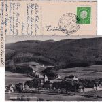 BRD - Grafschaft ü. Schmallenberg Poststelle I Karte n. Gelsenkirchen 1961